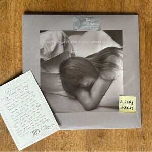 The Tortured Poets Department Vinyl—Record Store Day exclusive Letter